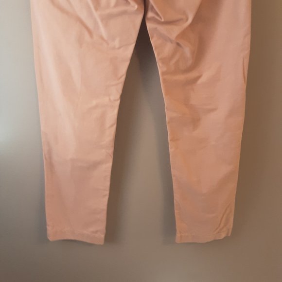 Penguin Men's Cotton Chinos Salmon Colour Size 31x32 - Picture 8 of 11